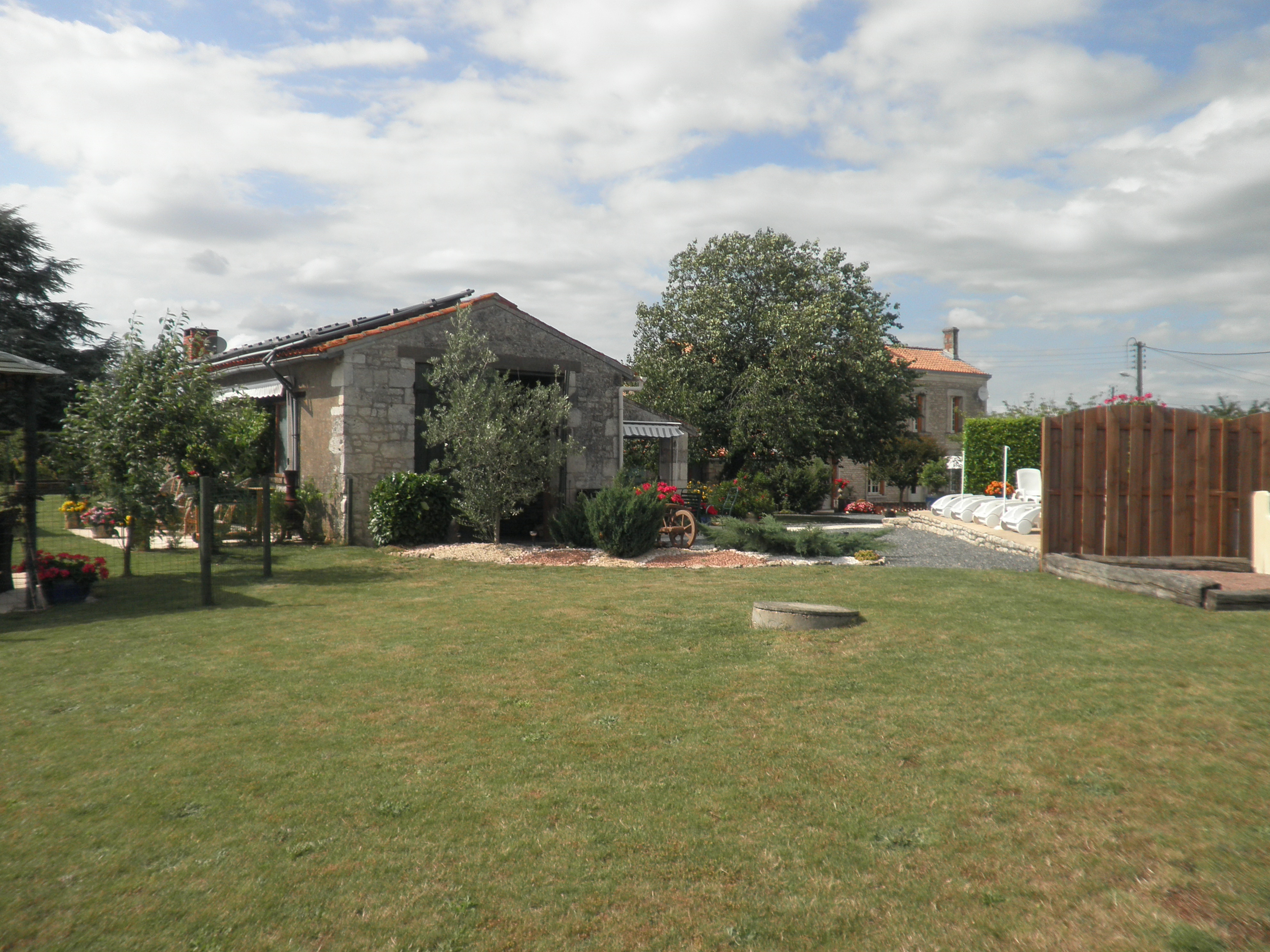 House and gardens